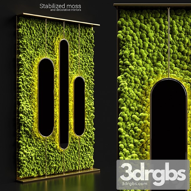 Stabilized Moss And Mirrors 3dsmax Download - thumbnail 1