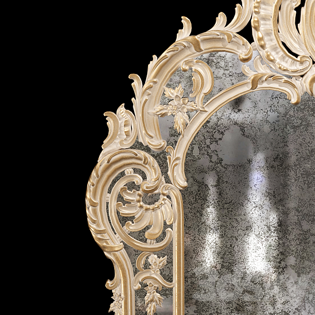 stavros george III style mirror 3DSMax File - thumbnail 4