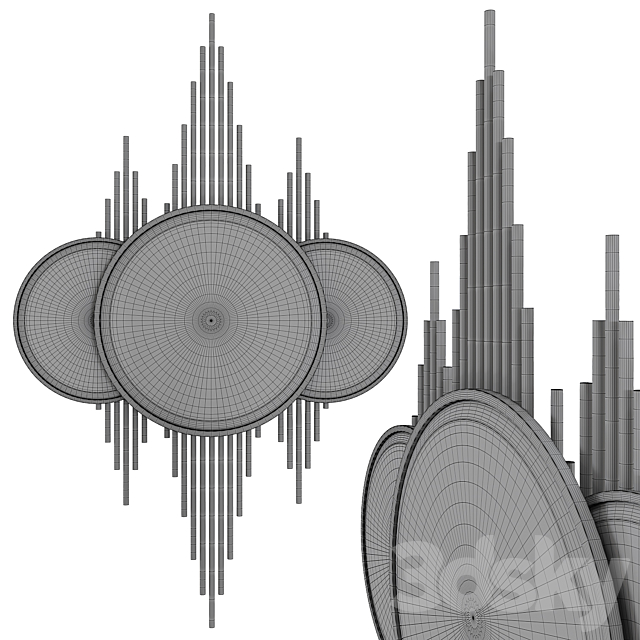 Streamline mirror 3DSMax File - thumbnail 2