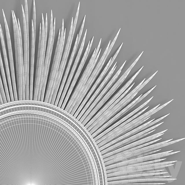 Sun mirror 3DSMax File - thumbnail 3