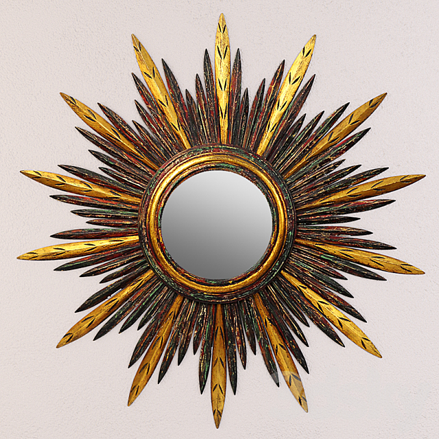 Sunburst & Starburst Mirrors 3DSMax File - thumbnail 3