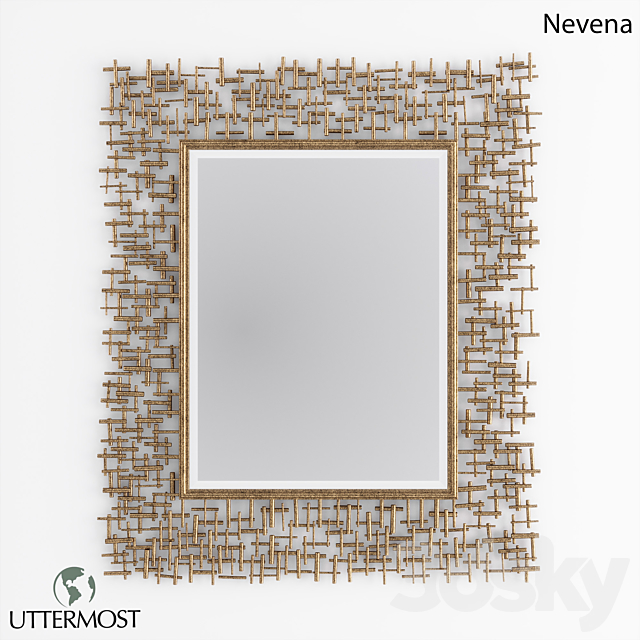 Uttermost Mirror Nevena 3DSMax File - thumbnail 1