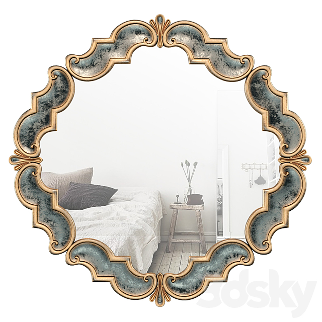 Vintondale Accent Mirror ARGD3097 3DSMax File - thumbnail 1