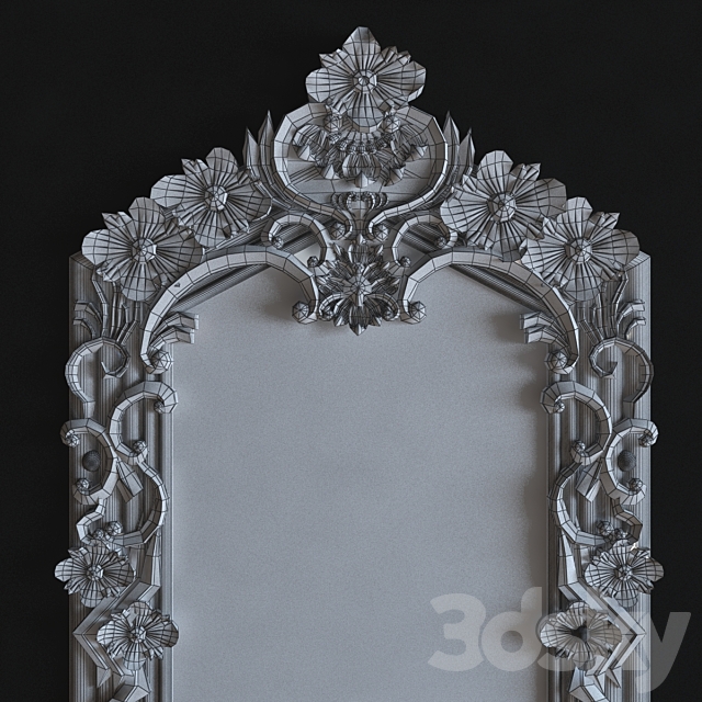 Wall mirror 3DSMax File - thumbnail 2