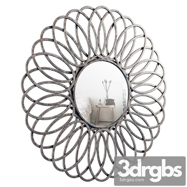 Wall mirror brsd5560 3dsmax Download - thumbnail 1