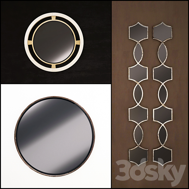 Wall mirror (Collection ?9) 3DSMax File - thumbnail 1