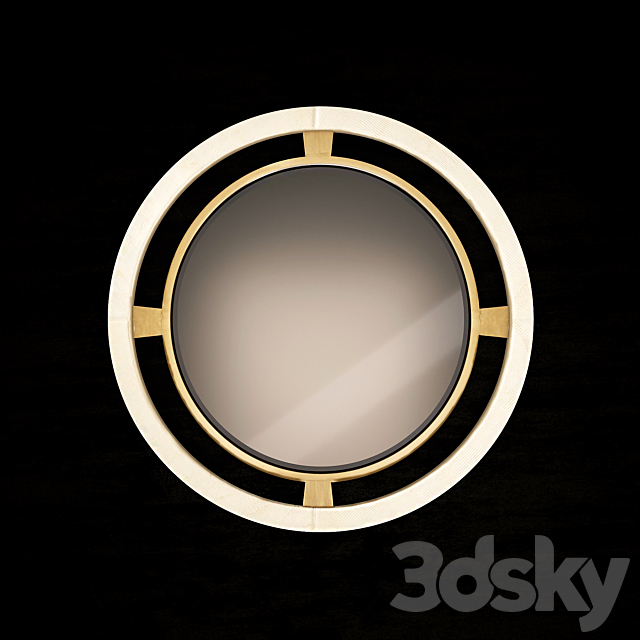 Wall mirror (Collection ?9) 3DSMax File - thumbnail 2