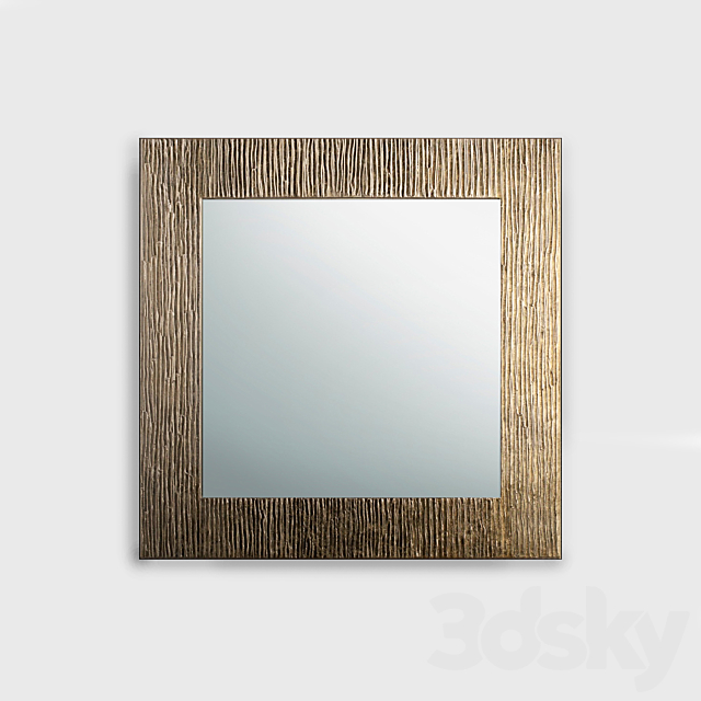 Wall mirror (Collection №4) 3DS Max Model - thumbnail 3