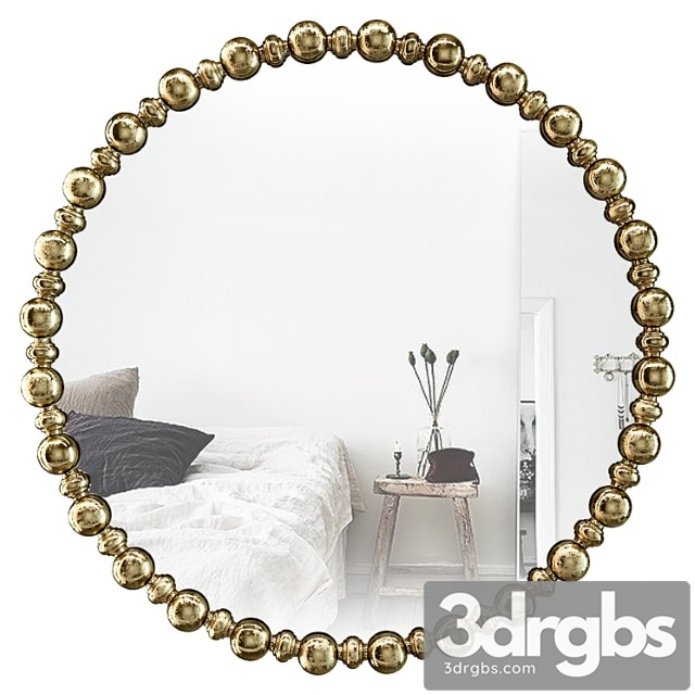 Weintraub Modern And Contemporary Accent Mirror W001387588 3dsmax Download - thumbnail 1