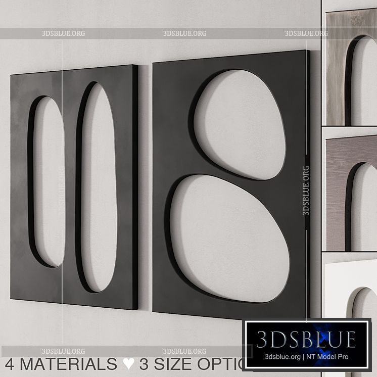 177 other decoration 01 decorative wall art 01 3DS Max - thumbnail 3