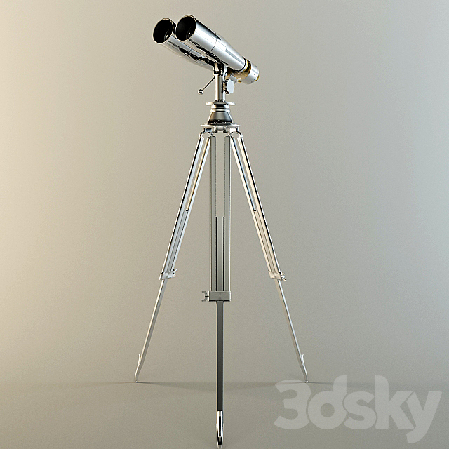 1920S NAVAL BINOCULAR 3ds Max - thumbnail 1