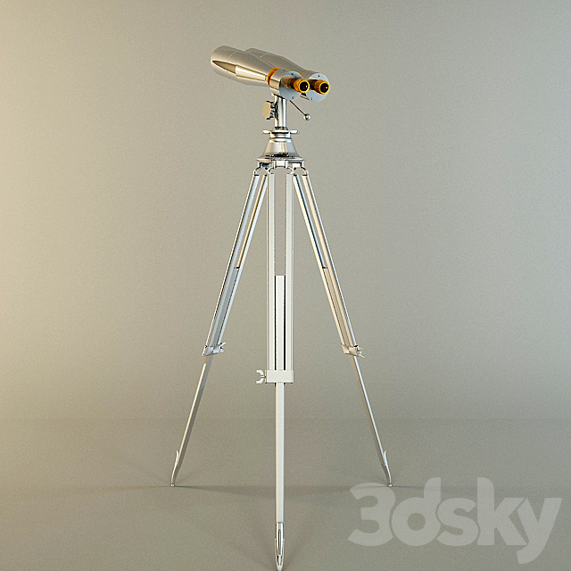 1920S NAVAL BINOCULAR 3ds Max - thumbnail 2