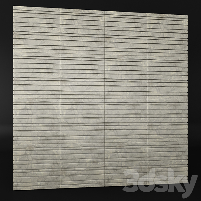 3d decorative panel 3DSMax File - thumbnail 2