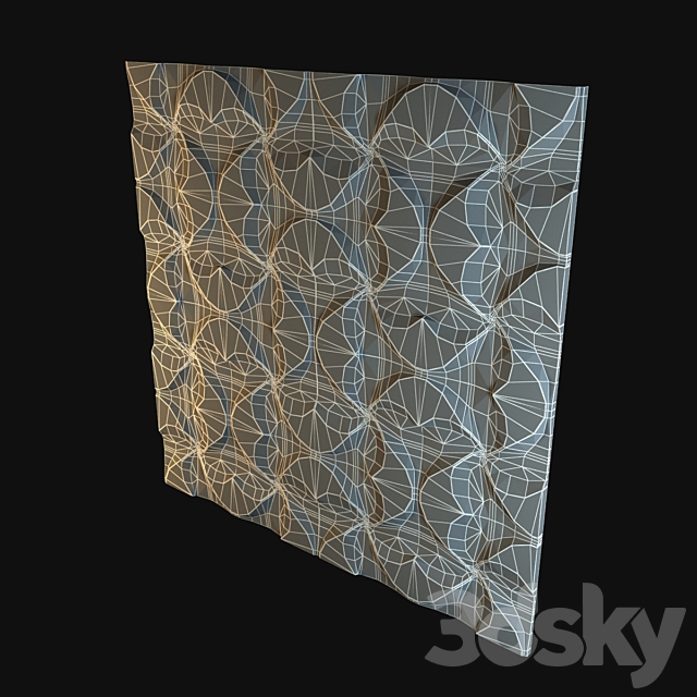 3d Tile Petra Caleido 3DS Max Model - thumbnail 3