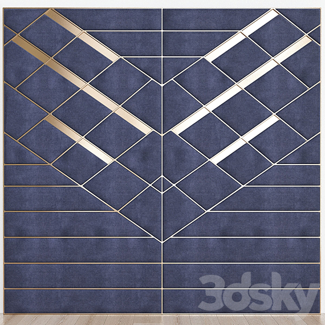 3D Wall Panel ?3 3DSMax File - thumbnail 1