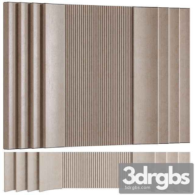 51 wall panels 3dsmax Download - thumbnail 1