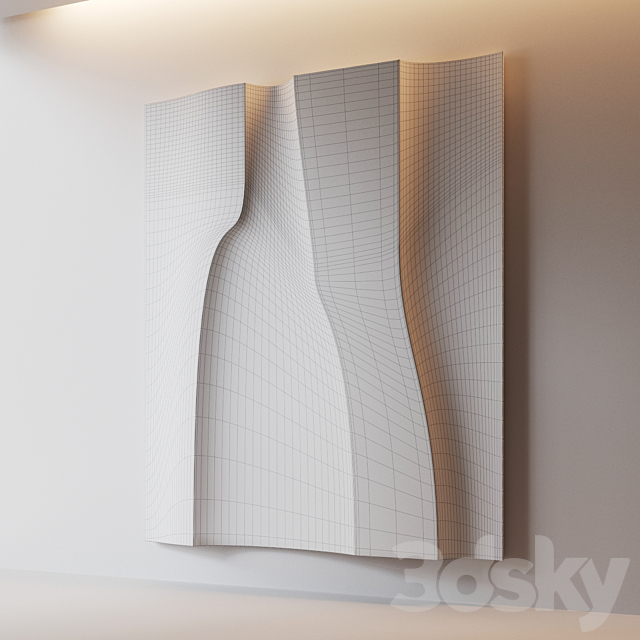 Abstract composition. Relief. Plateau. 51 3DS Max Model - thumbnail 4