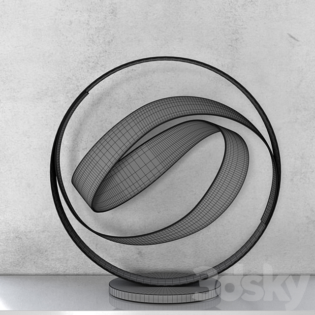 Abstract Sculpture Damon Hyldreth 3DSMax File - thumbnail 2