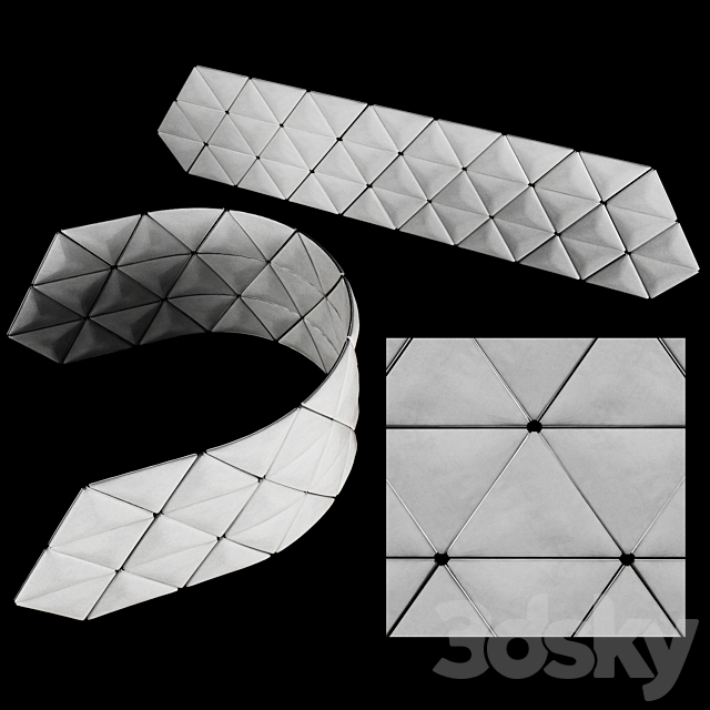 acoustic panels 3DSMax File - thumbnail 1