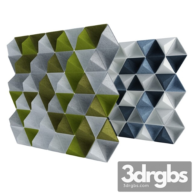 Acoustic panels aircone 3dsmax Download - thumbnail 1