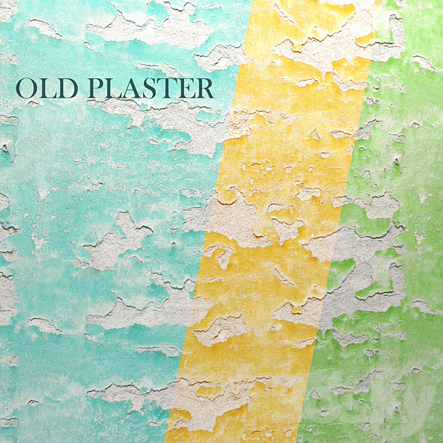 Aged plaster 3DSMax File - thumbnail 1