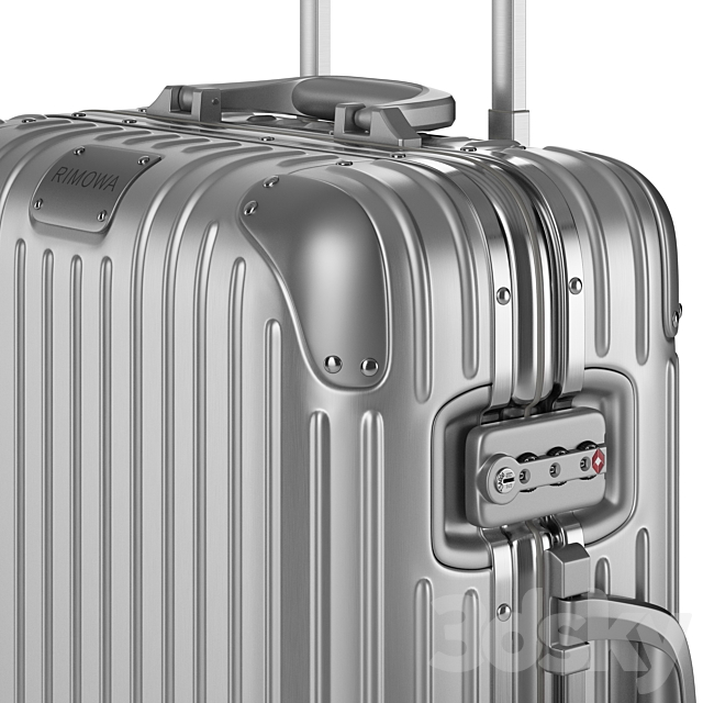 Aluminium Suitcase Rimowa Collection 3DSMax File - thumbnail 3