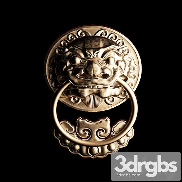 Antique lion head 3dsmax Download - thumbnail 1