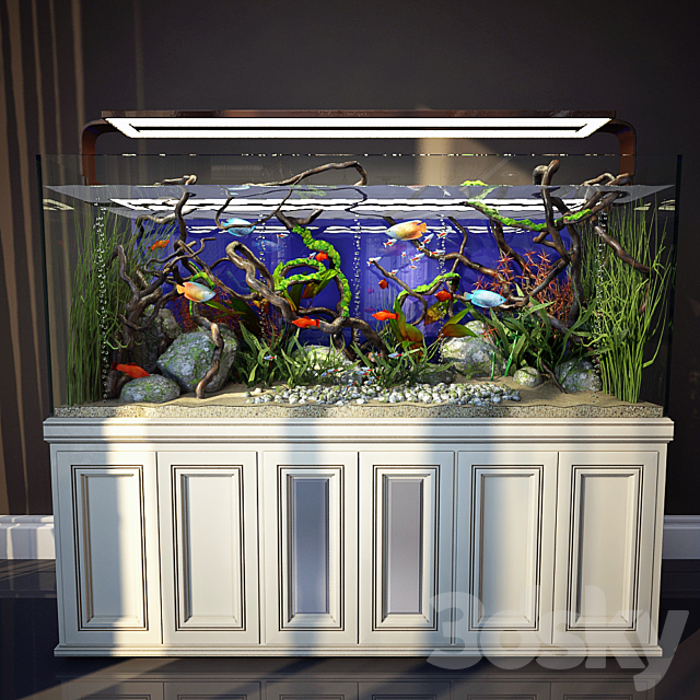 Aquarium 3 3ds Max - thumbnail 1