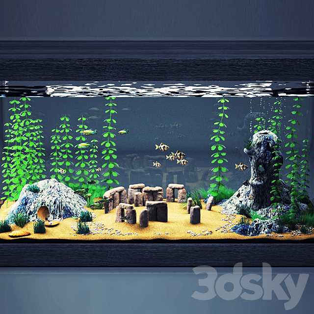 Aquarium 3ds Max - thumbnail 1