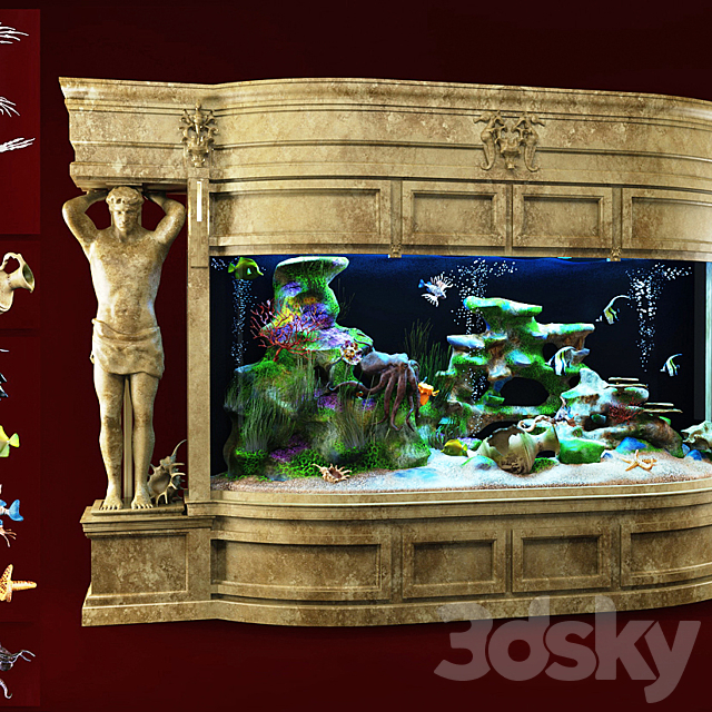 Aquarium 3DSMax File - thumbnail 1