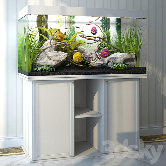 Aquarium 3DSMax File - thumbnail 1