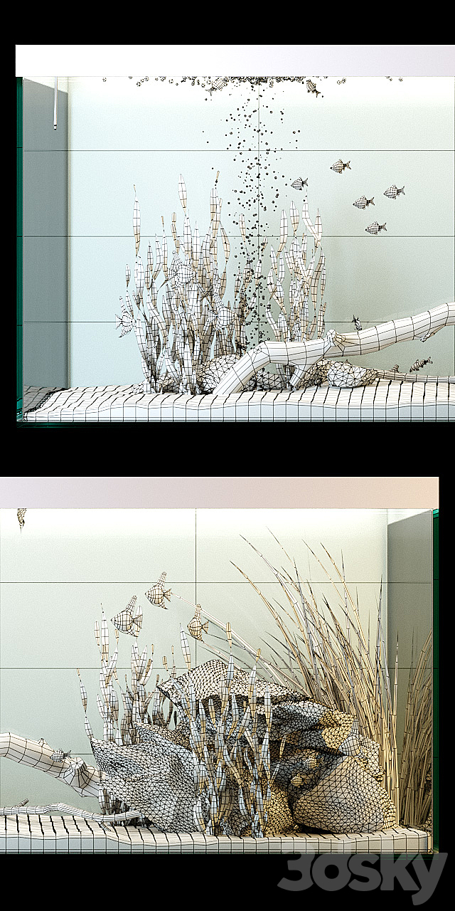 Aquarium 3DSMax File - thumbnail 3