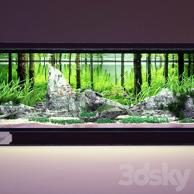 Aquarium 3DSMax File - thumbnail 1