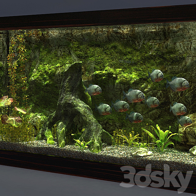 Aquarium 3DSMax File - thumbnail 3