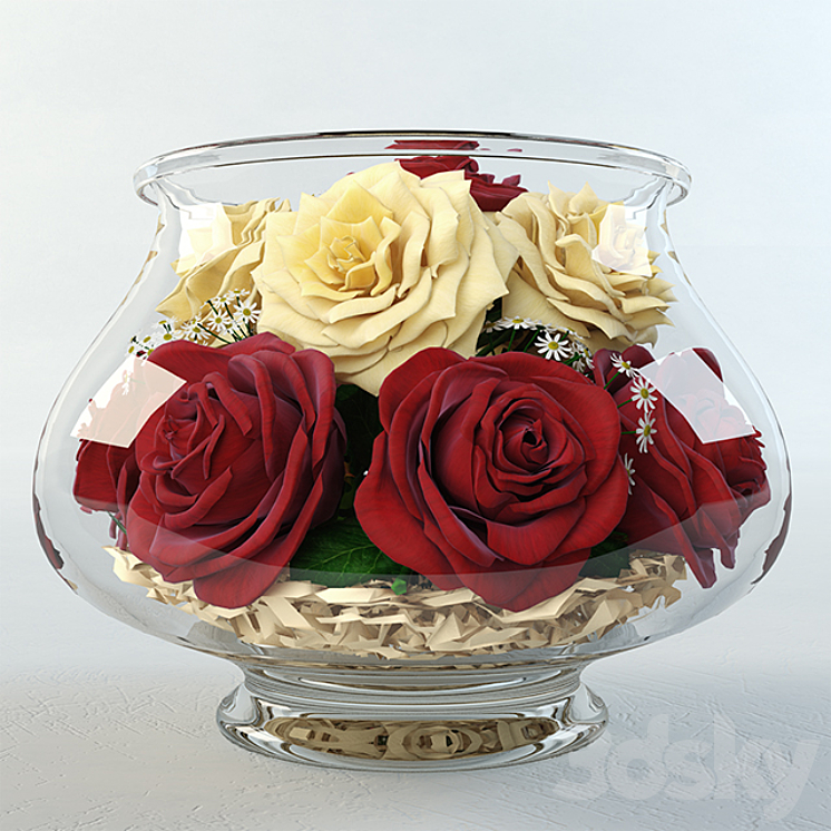 Aquarium roses 3DS Max - thumbnail 1