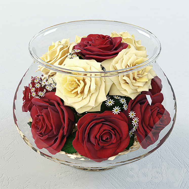 Aquarium roses 3DS Max - thumbnail 2