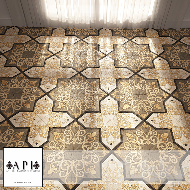 Art parquet 2 3DSMax File - thumbnail 3