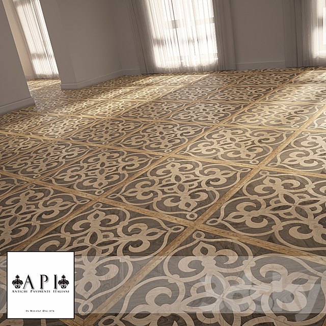 Art parquet 3 3ds Max - thumbnail 2