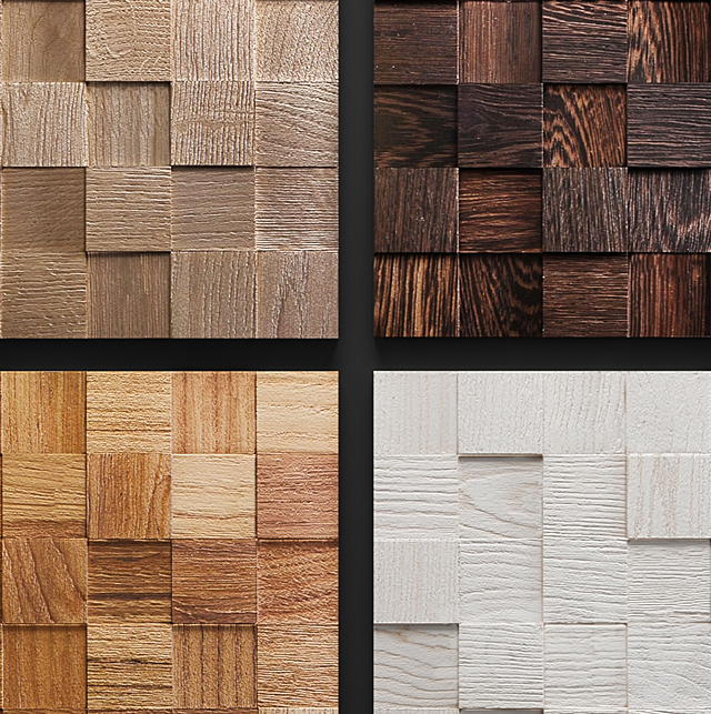 Art Wood panels. Mosaic. wall decor. plank panels. wooden decor. boards. wooden wall. panel. timber. bars 3DSMax File - thumbnail 2