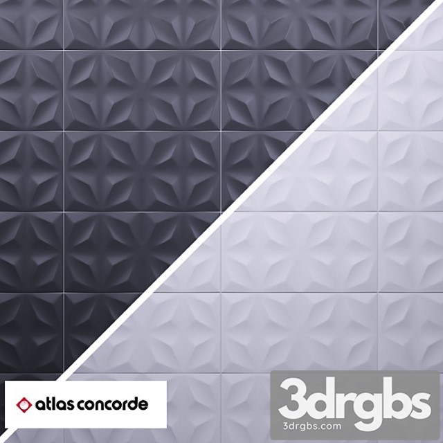 Atlas Concorde 3d Wall Diamond 3dsmax Download - thumbnail 1