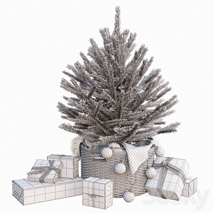 AVE Christmas Tree 3DS Max - thumbnail 2