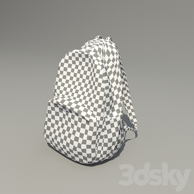 backpack 3DS Max Model - thumbnail 2