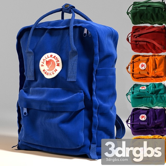 Backpack Fjallraven 3dsmax Download - thumbnail 1