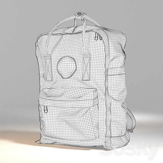 Backpack_FJALLRAVEN 3DSMax File - thumbnail 3