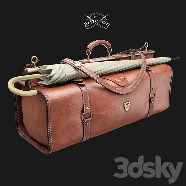 Bag colonel littleton 3ds Max - thumbnail 1