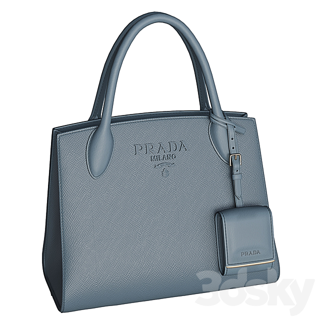 Bag set 9. Prada collection 2 3DSMax File - thumbnail 5