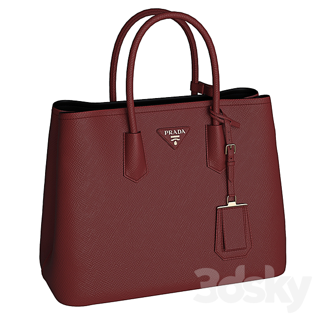 Bag set 9. Prada collection 2 3DSMax File - thumbnail 6