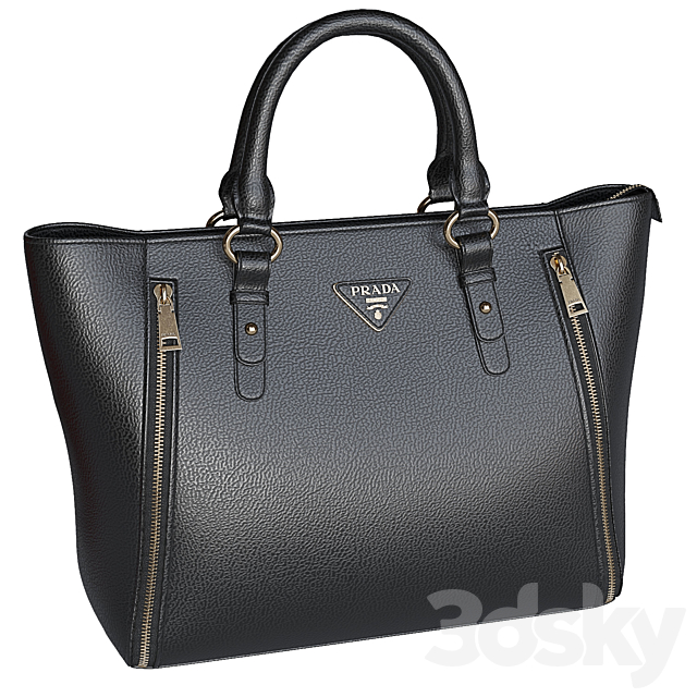 Bag set 9. Prada collection 2 3DSMax File - thumbnail 7