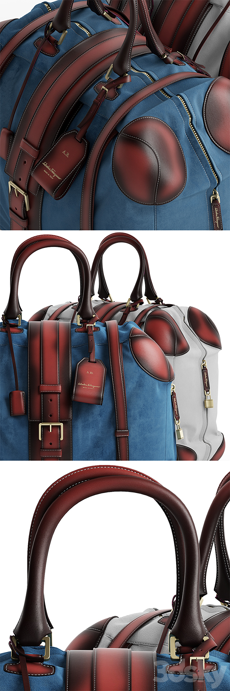 Bags salvatore ferragamo Bag 3DS Max - thumbnail 2