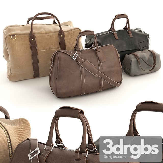 Bags Set 3dsmax Download - thumbnail 1